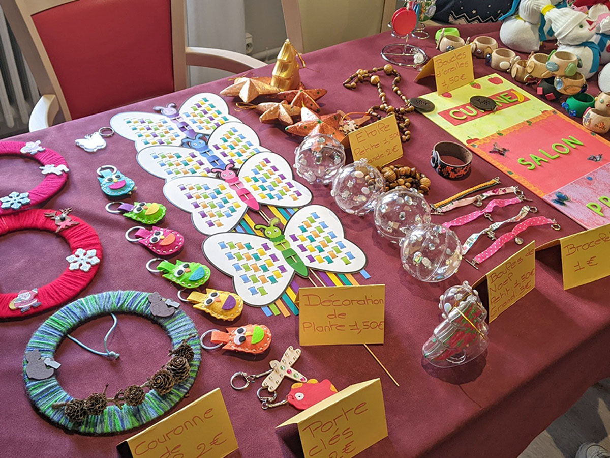 Les Petites Unités de Vie ont fêté Noël