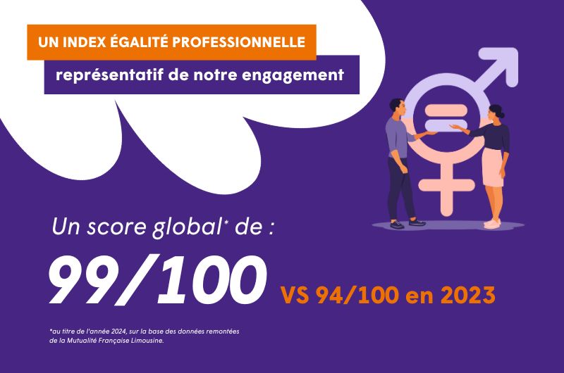 Un index égalité professionnelle représentatif de notre engagement