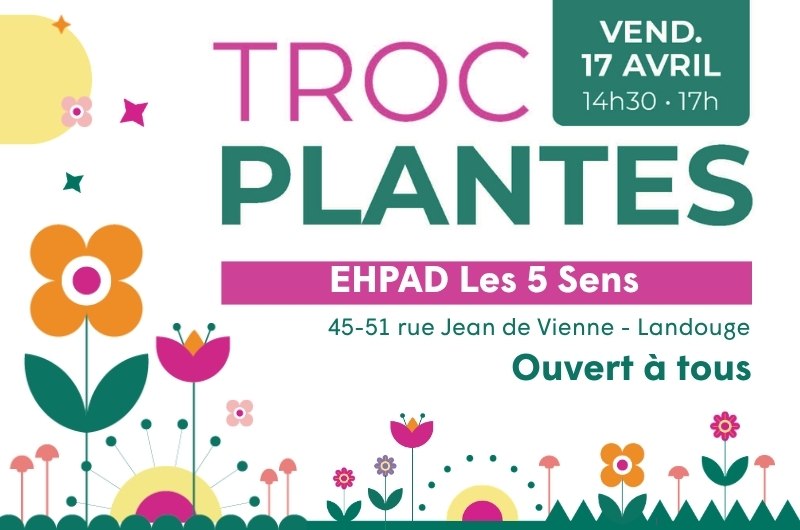 Les plantes créent du lien : rendez-vous au traditionnel Troc Plantes de l’EHPAD Les 5 Sens à Landouge