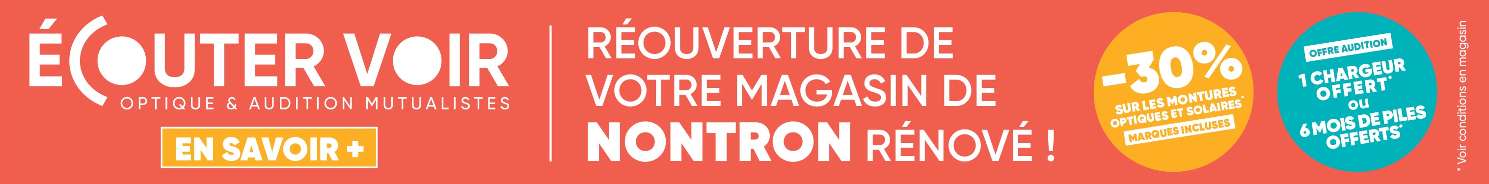 Offre découverte de -30% sur montures optiques et solaires marques inclusives