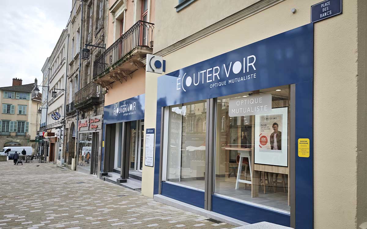 Écouter Voir - Optique mutualiste - Limoges Place des Bancs