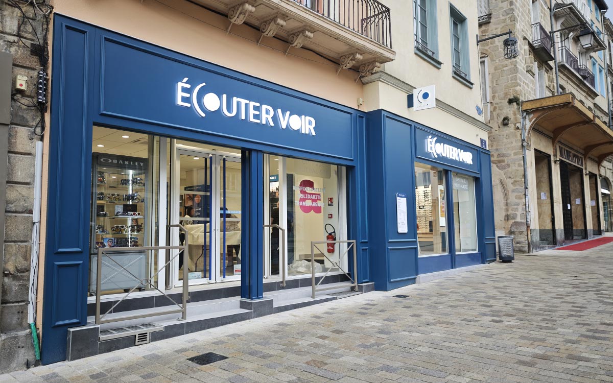 Écouter Voir - Optique mutualiste - Limoges Place des Bancs
